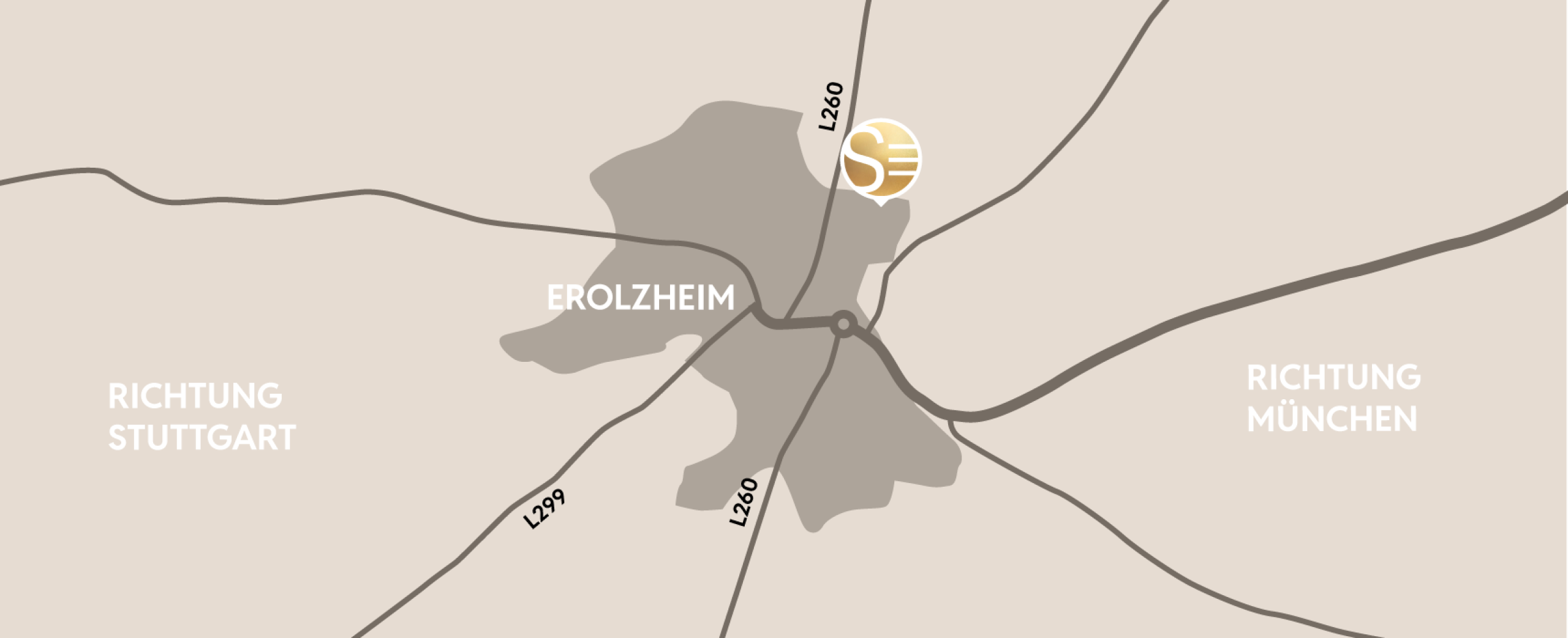 Standort Social Emotion - Erolzheim - Baden Württemberg -Karte