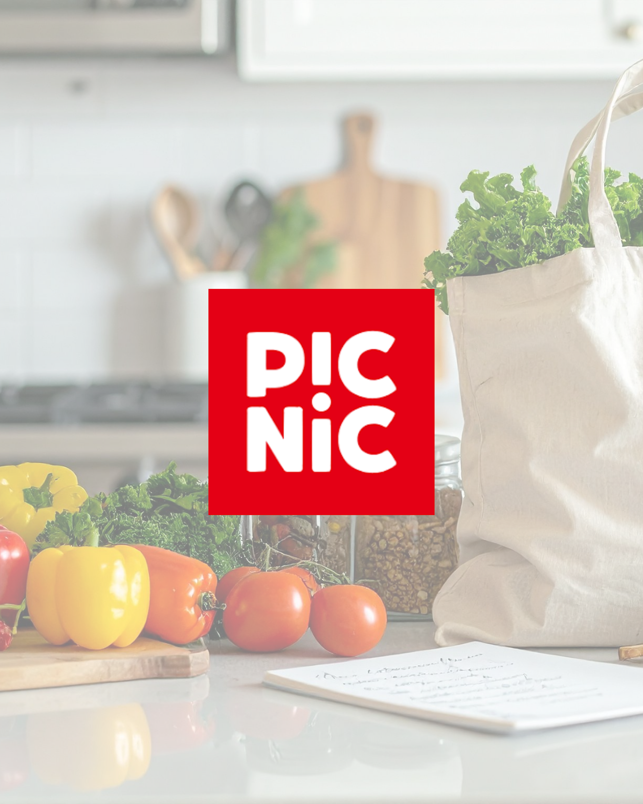 frisches Obst und Gemüse - Picnic; Social Emotion Case