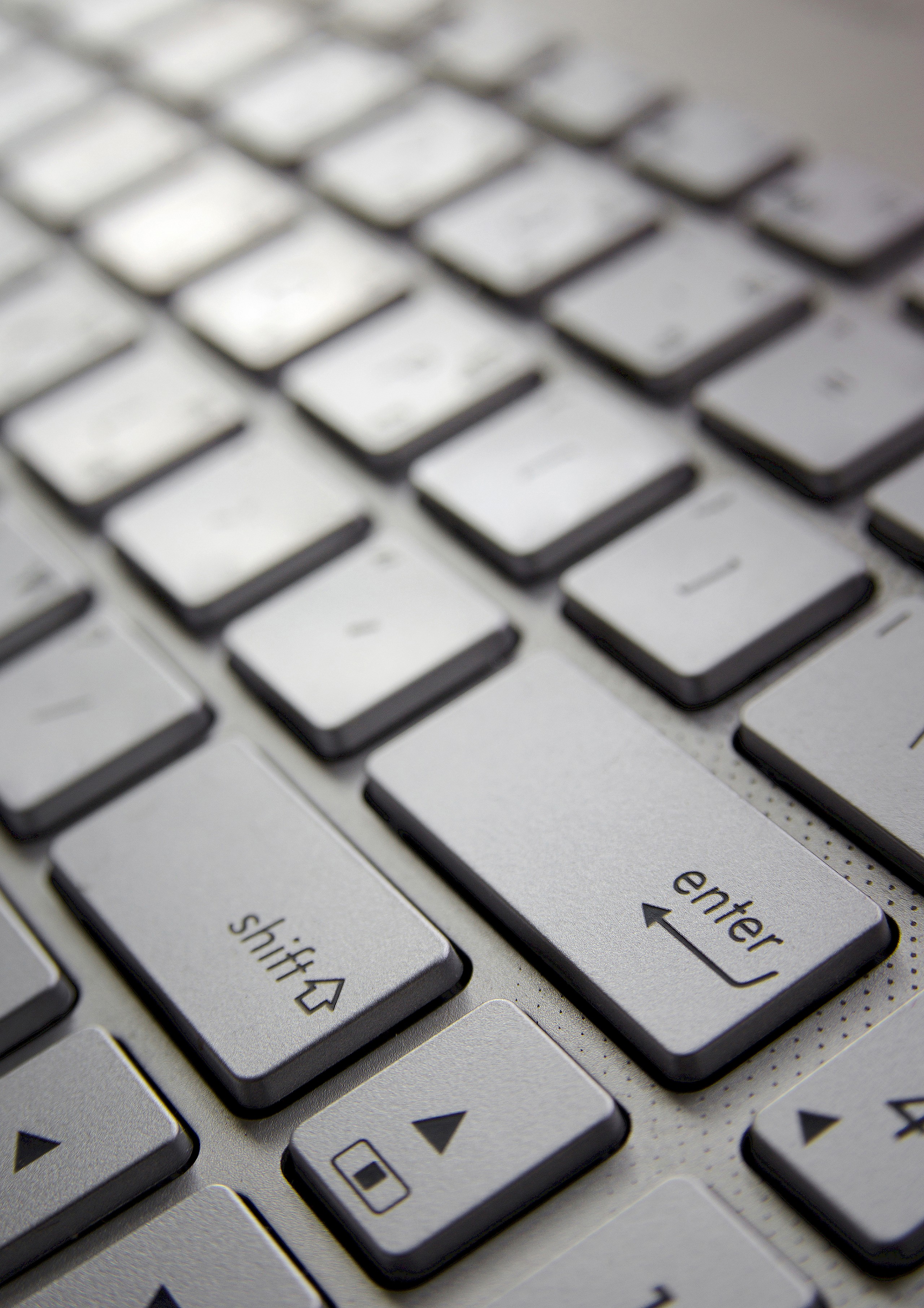 Tastatur mit Enter-Taste